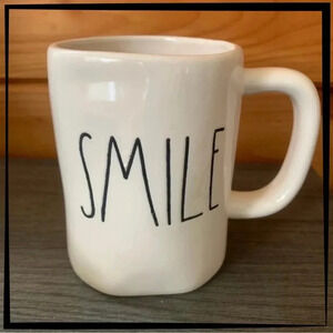 RAE DUNN Ceramic “Smile” Mug, Artisan Collection by Magenta NWT